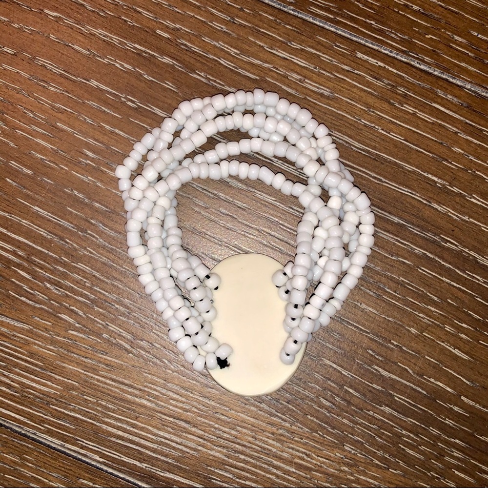 2 Handmade Stone/Seashell Bracelets - Picture 5 of 5